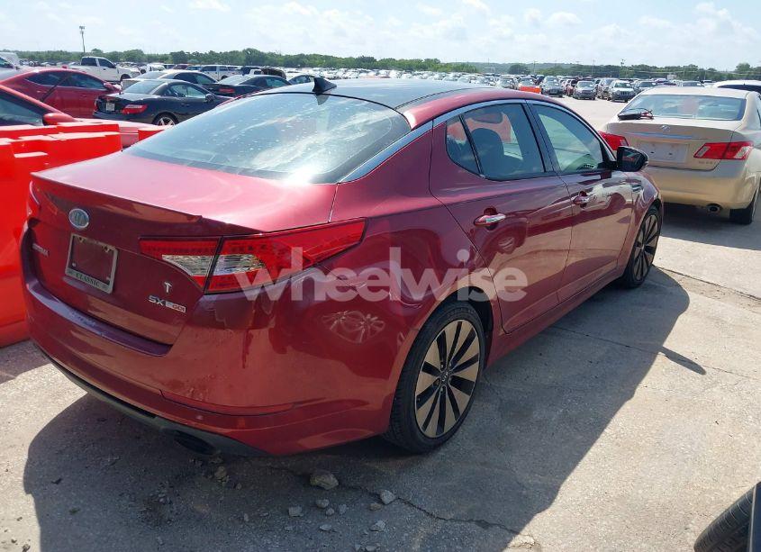 Photo 4 of 2012 Kia Optima SX (VIN 5XXGR4A62CG004701)