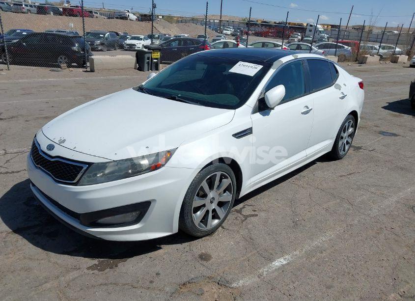 Photo 2 of 2012 Kia Optima SX (VIN 5XXGR4A63CG050800)