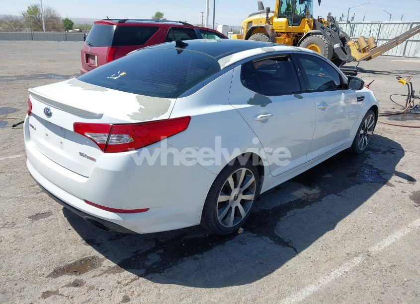 Photo 4 of 2012 Kia Optima SX (VIN 5XXGR4A63CG050800)