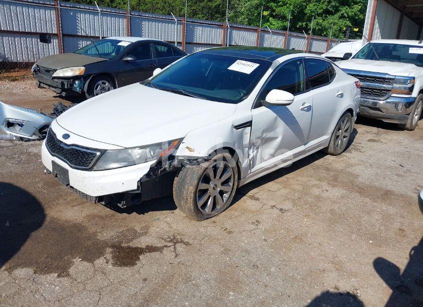 Photo 2 of 2012 Kia Optima SX (VIN 5XXGR4A63CG076989)