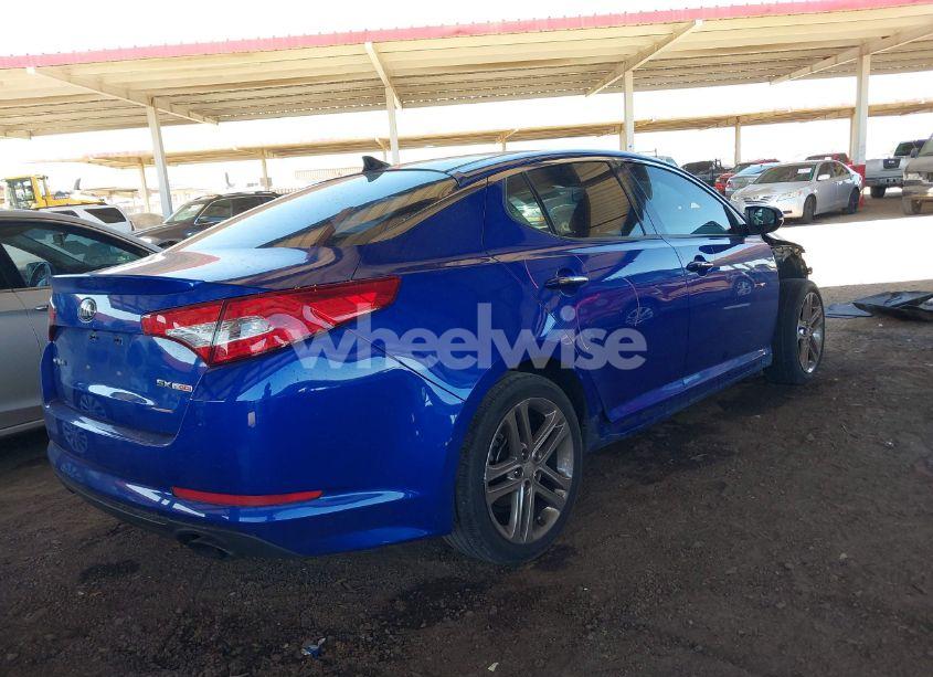 Photo 4 of 2013 Kia Optima SX (VIN 5XXGR4A63DG150218)