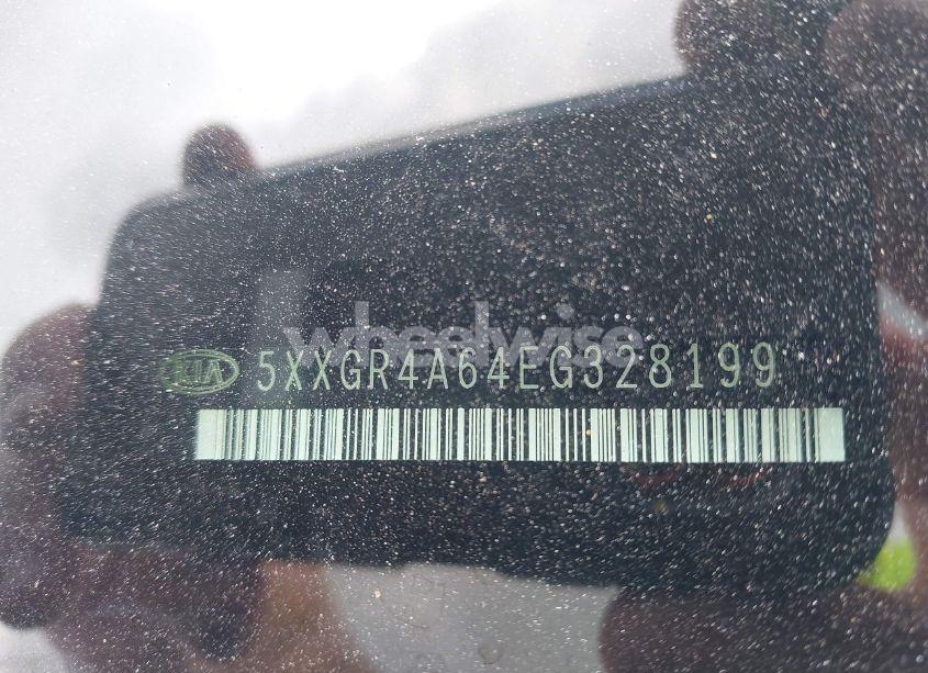 Photo 9 of 2014 Kia Optima SXL TURBO (VIN 5XXGR4A64EG328199)