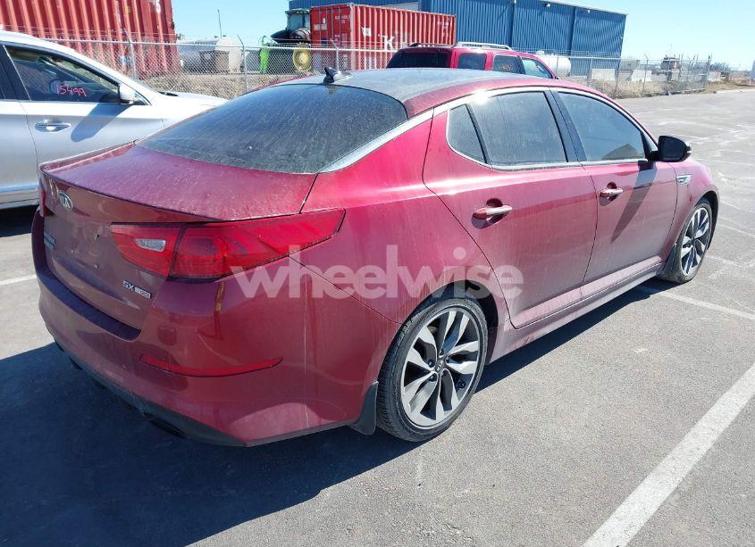 Photo 4 of 2015 Kia Optima SX TURBO (VIN 5XXGR4A64FG396164)