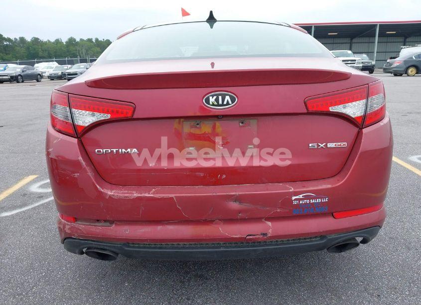 Photo 17 of 2012 Kia Optima SX (VIN 5XXGR4A65CG010749)