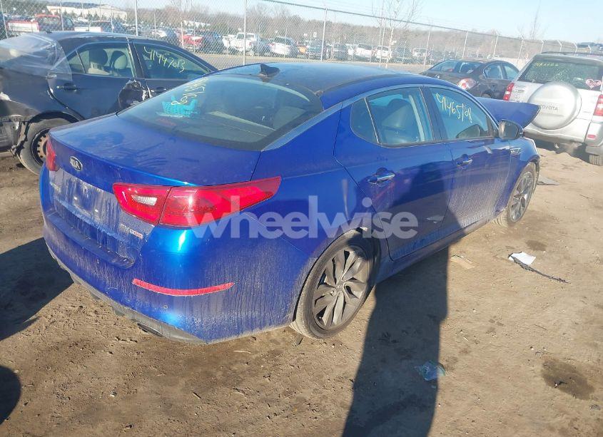 Photo 4 of 2015 Kia Optima SX TURBO (VIN 5XXGR4A66FG416821)