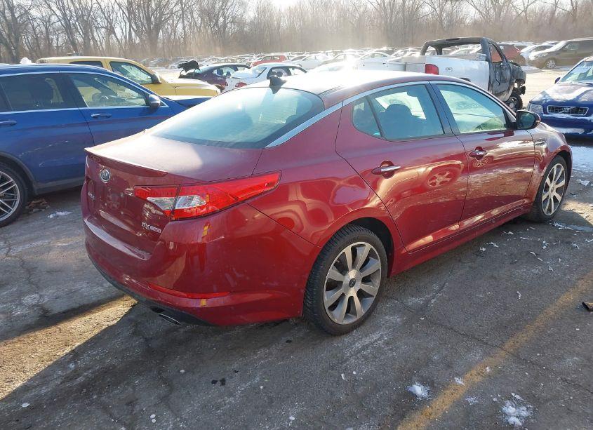 Photo 4 of 2012 Kia Optima SX (VIN 5XXGR4A67CG082391)