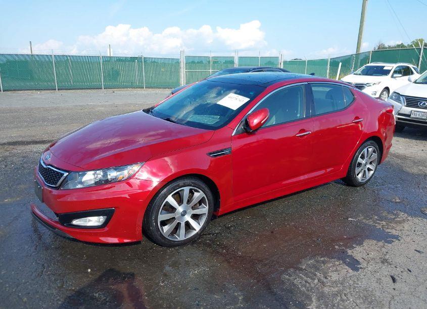 Photo 2 of 2012 Kia Optima SX (VIN 5XXGR4A68CG071920)