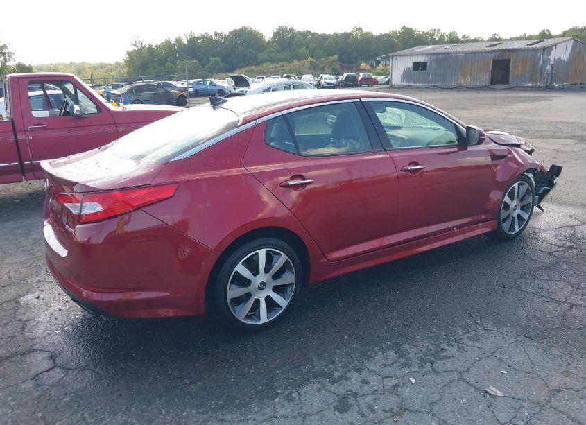 Photo 4 of 2012 Kia Optima SX (VIN 5XXGR4A68CG071920)