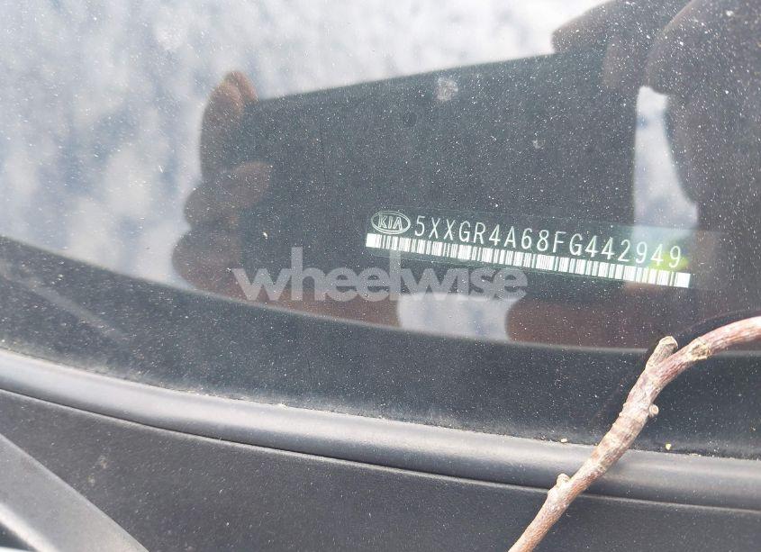 Photo 9 of 2015 Kia Optima SXL TURBO (VIN 5XXGR4A68FG442949)