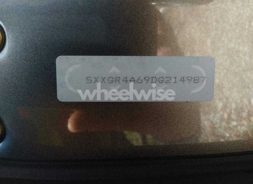 Photo 9 of 2013 Kia Optima SX (VIN 5XXGR4A69DG214987)