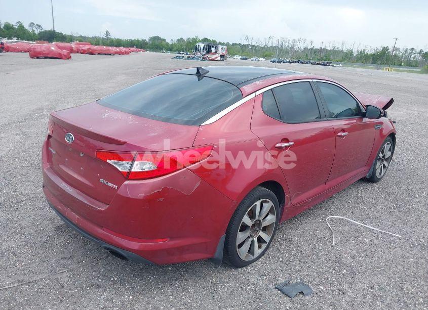 Photo 4 of 2012 Kia Optima SX (VIN 5XXGR4A6XCG046968)