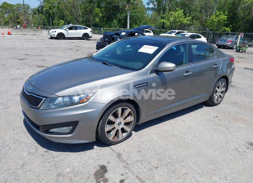 Photo 2 of 2012 Kia Optima SX (VIN 5XXGR4A6XCG062233)