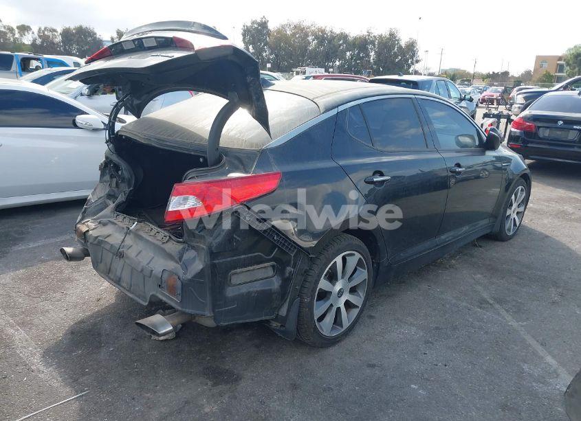 Photo 4 of 2012 Kia Optima SX (VIN 5XXGR4A6XCG077427)