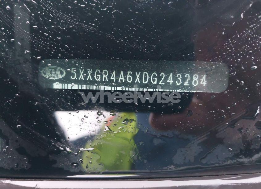 Photo 9 of 2013 Kia Optima SX (VIN 5XXGR4A6XDG243284)