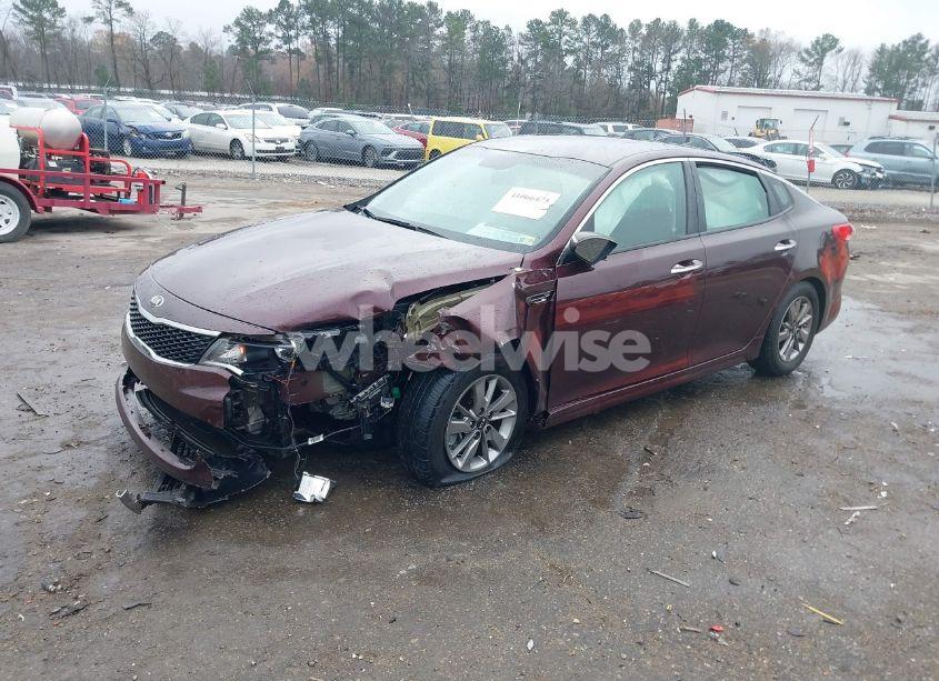 Photo 2 of 2016 Kia Optima LX TURBO (VIN 5XXGT4L10GG031808)