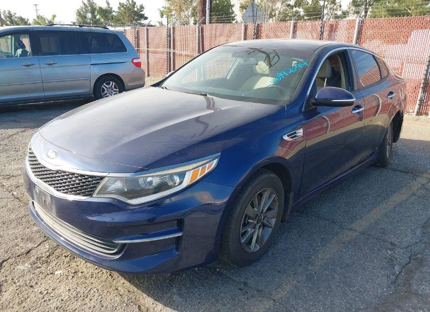 Photo 2 of 2016 Kia Optima LX TURBO (VIN 5XXGT4L10GG087053)