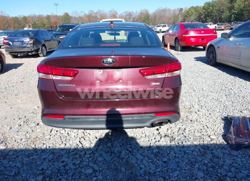 Photo 16 of 2016 Kia Optima LX TURBO (VIN 5XXGT4L13GG093879)