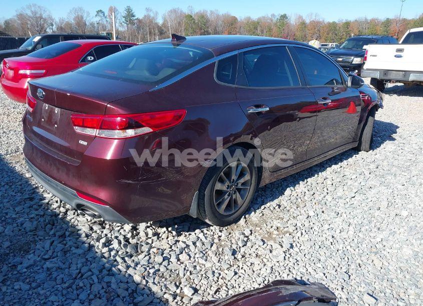 Photo 4 of 2016 Kia Optima LX TURBO (VIN 5XXGT4L13GG093879)