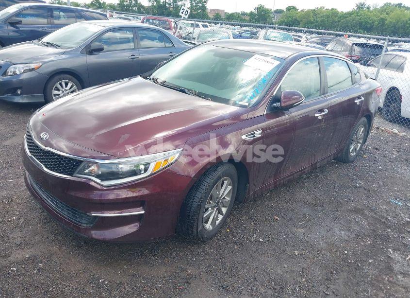 Photo 2 of 2016 Kia Optima LX TURBO (VIN 5XXGT4L1XGG107390)