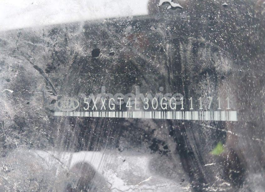 Photo 9 of 2016 Kia Optima LX (VIN 5XXGT4L30GG111711)