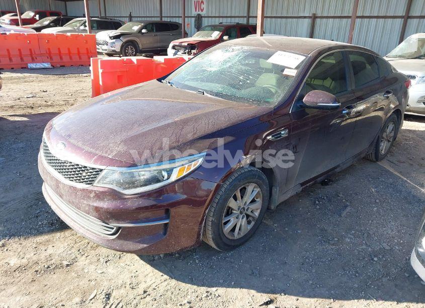 Photo 2 of 2016 Kia Optima LX (VIN 5XXGT4L30GG118111)
