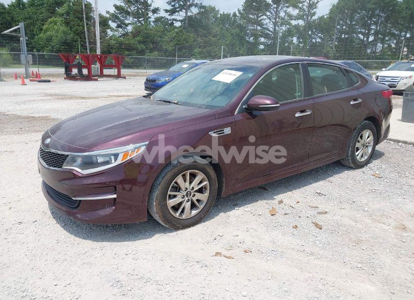 Photo 2 of 2017 Kia Optima LX (VIN 5XXGT4L30HG155094)