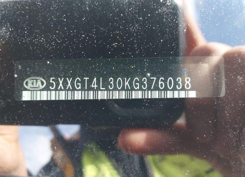 Photo 9 of 2019 Kia Optima LX (VIN 5XXGT4L30KG376038)