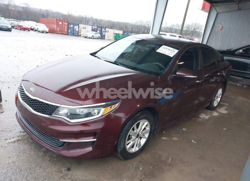 Photo 2 of 2016 Kia Optima LX (VIN 5XXGT4L31GG113595)