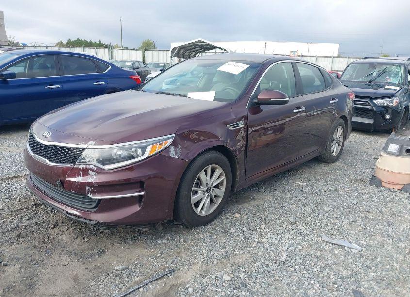 Photo 2 of 2017 Kia Optima LX (VIN 5XXGT4L31HG151796)
