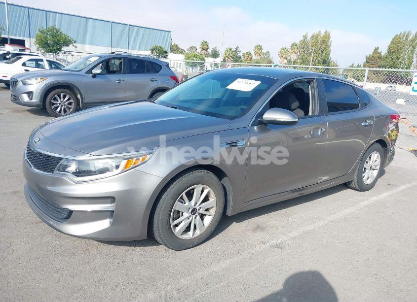 Photo 2 of 2017 Kia Optima LX (VIN 5XXGT4L31HG165276)