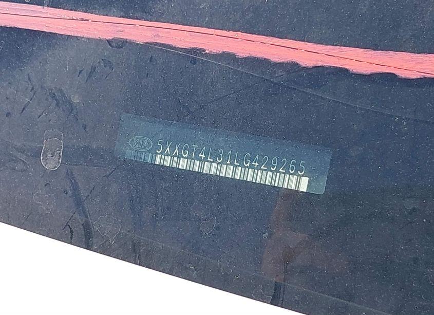Photo 18 of 2020 Kia Optima LX (VIN 5XXGT4L31LG429265)