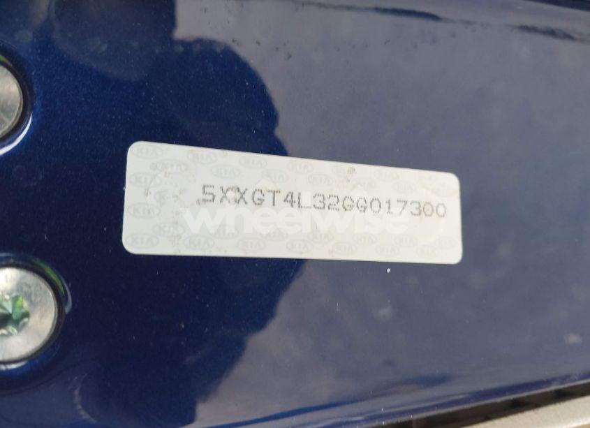 Photo 9 of 2016 Kia Optima LX (VIN 5XXGT4L32GG017300)