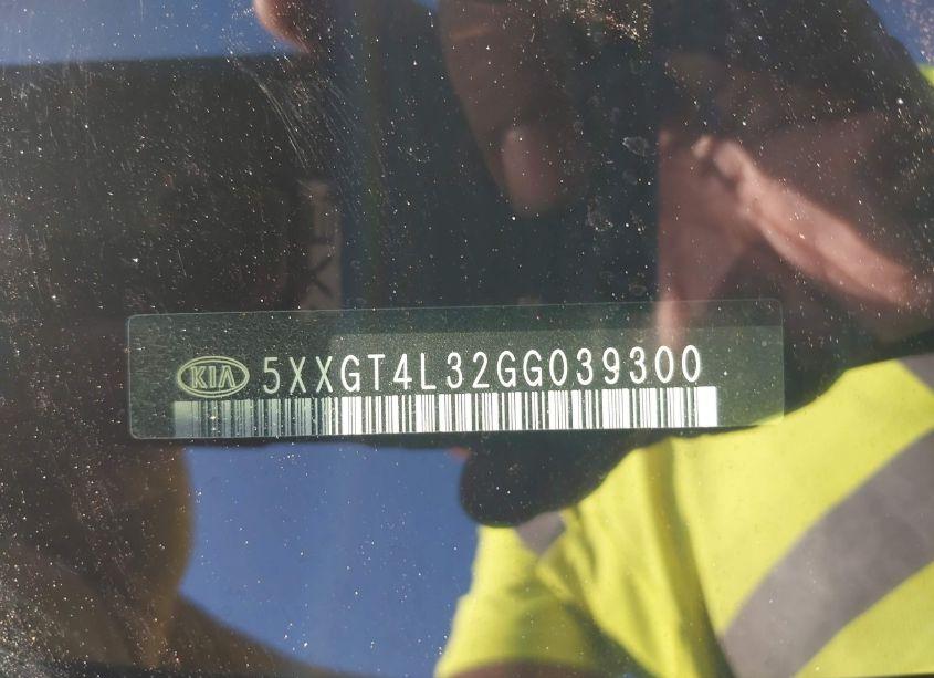 Photo 9 of 2016 Kia Optima LX (VIN 5XXGT4L32GG039300)