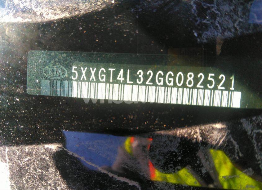 Photo 9 of 2016 Kia Optima LX (VIN 5XXGT4L32GG082521)