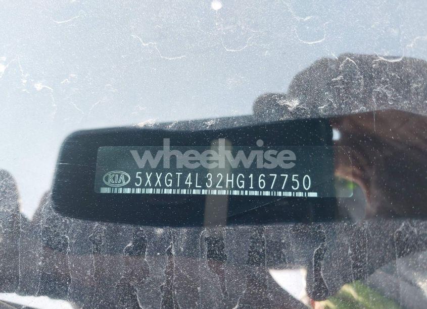 Photo 9 of 2017 Kia Optima LX (VIN 5XXGT4L32HG167750)