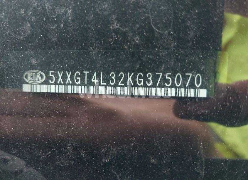 Photo 9 of 2019 Kia Optima LX (VIN 5XXGT4L32KG375070)