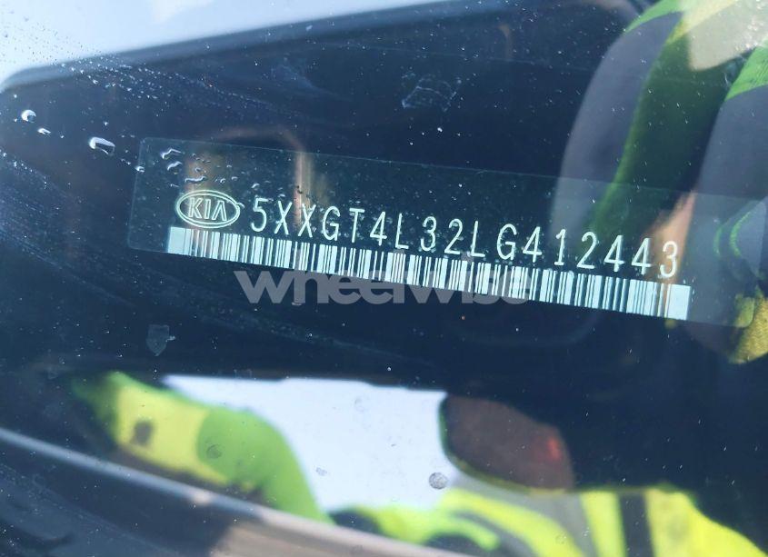 Photo 9 of 2020 Kia Optima LX (VIN 5XXGT4L32LG412443)