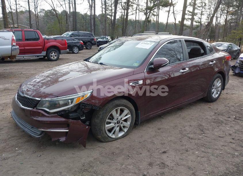 Photo 2 of 2016 Kia Optima LX (VIN 5XXGT4L33GG103229)