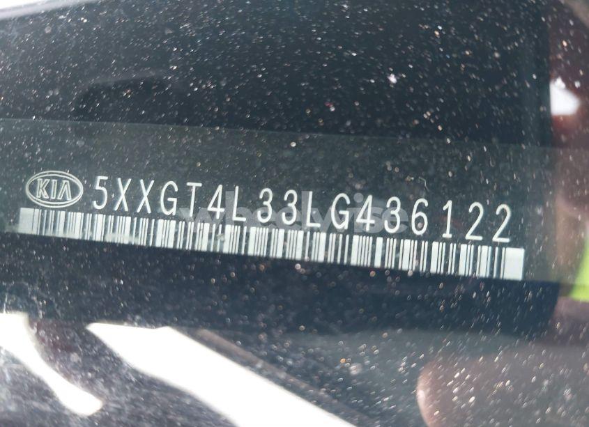 Photo 9 of 2020 Kia Optima LX (VIN 5XXGT4L33LG436122)