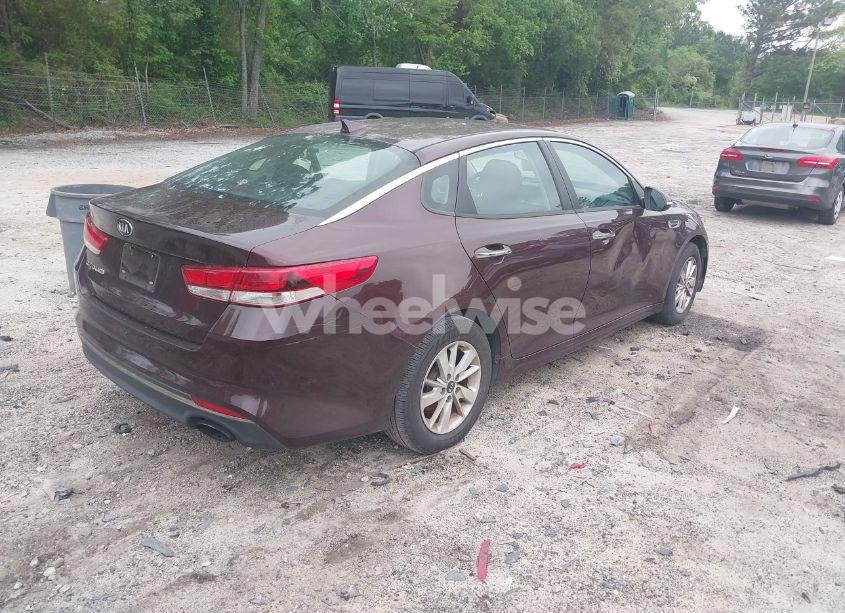 Photo 4 of 2016 Kia Optima LX (VIN 5XXGT4L34GG104955)
