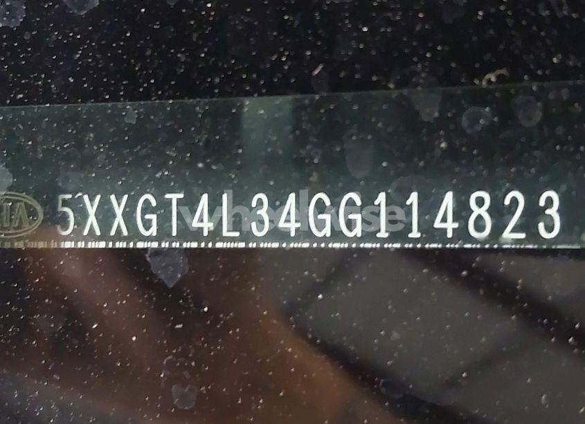 Photo 17 of 2016 Kia Optima LX (VIN 5XXGT4L34GG114823)