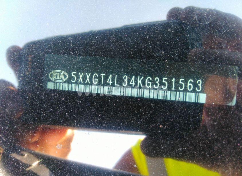 Photo 9 of 2019 Kia Optima LX (VIN 5XXGT4L34KG351563)