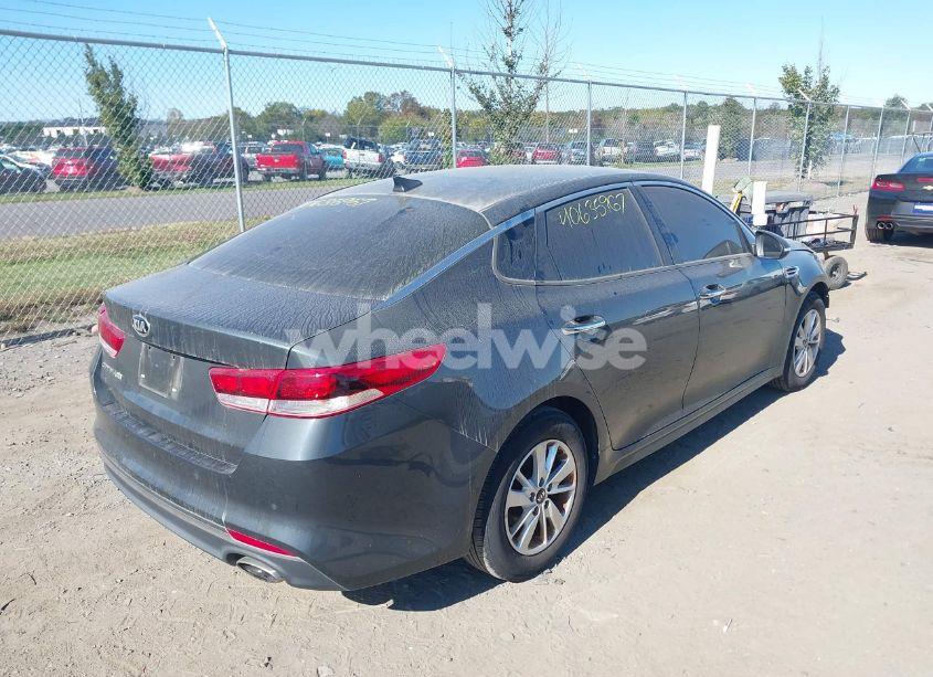 Photo 4 of 2016 Kia Optima LX (VIN 5XXGT4L35GG080312)