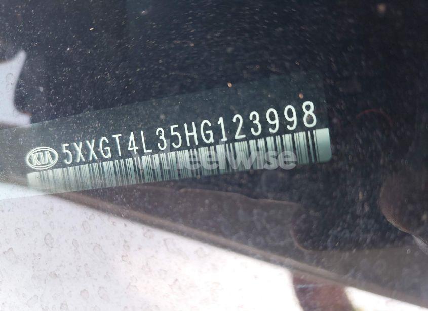 Photo 16 of 2017 Kia Optima LX (VIN 5XXGT4L35HG123998)