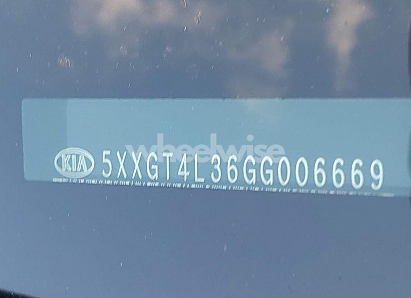 Photo 9 of 2016 Kia Optima LX (VIN 5XXGT4L36GG006669)