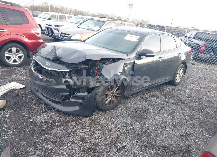 Photo 2 of 2016 Kia Optima LX (VIN 5XXGT4L36GG027053)