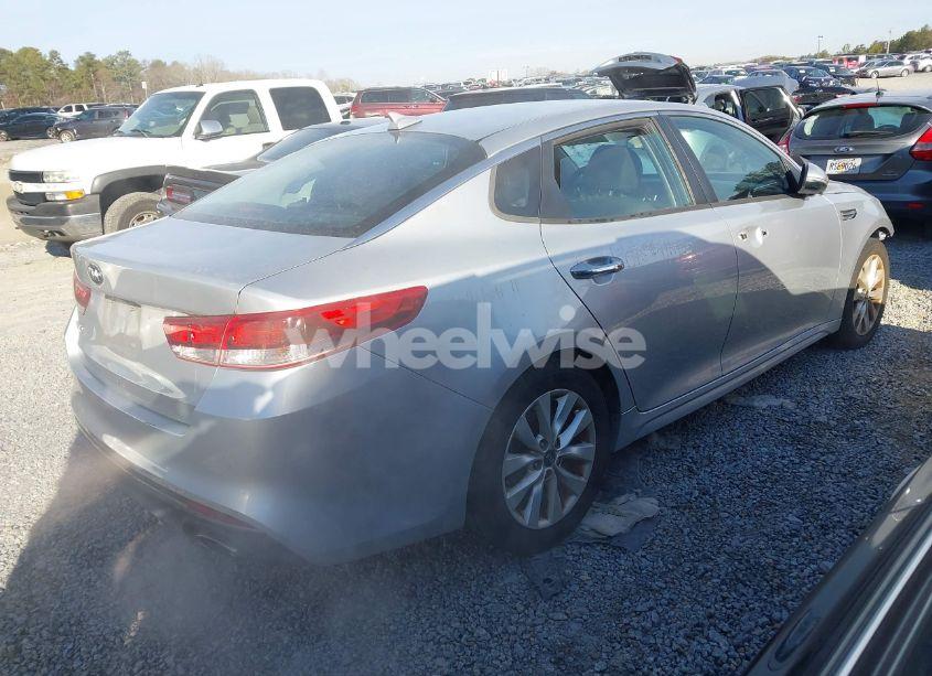 Photo 4 of 2016 Kia Optima LX (VIN 5XXGT4L36GG060456)