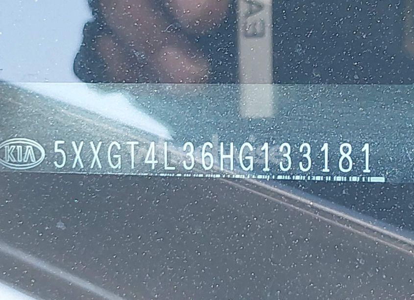 Photo 9 of 2017 Kia Optima LX (VIN 5XXGT4L36HG133181)