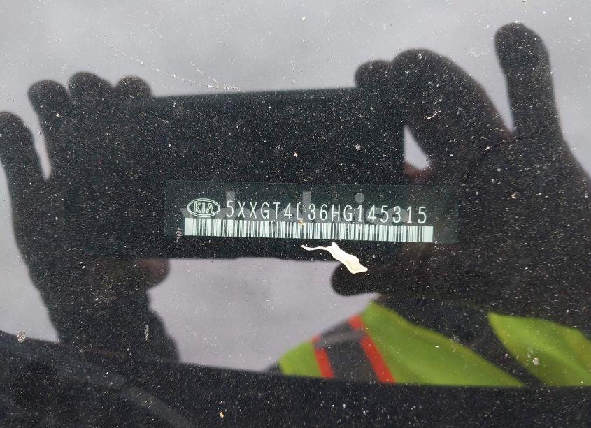 Photo 17 of 2017 Kia Optima LX (VIN 5XXGT4L36HG145315)