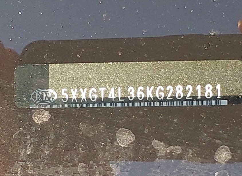 Photo 9 of 2019 Kia Optima S (VIN 5XXGT4L36KG282181)